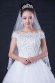 Ball Gown Off the Shoulder Beaded Lace Bridal Wedding Dresses WD010410 Ball Gown Off the Shoulder Beaded Lace Bridal Wedding Dresses WD010410