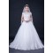 Ball Gown Off the Shoulder Beaded Lace Bridal Wedding Dresses WD010410