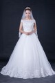 Ball Gown Off the Shoulder Beaded Lace Bridal Wedding Dresses WD010410 Ball Gown Off the Shoulder Beaded Lace Bridal Wedding Dresses WD010410