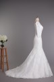 Trumpet/Mermaid Off the Shoulder 3/4 Sleeves Lace Bridal Wedding Dresses WD010418 Trumpet/Mermaid Off the Shoulder 3/4 Sleeves Lace Bridal Wedding Dresses WD010418