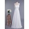 Elegant One Shoulder Floor Length Chiffon Bridal Wedding Dresses WD010419