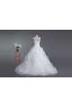 Ball Gown Strapless Chapel Train Bridal Wedding Dresses WD010423
