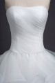 Ball Gown Strapless Chapel Train Bridal Wedding Dresses WD010423