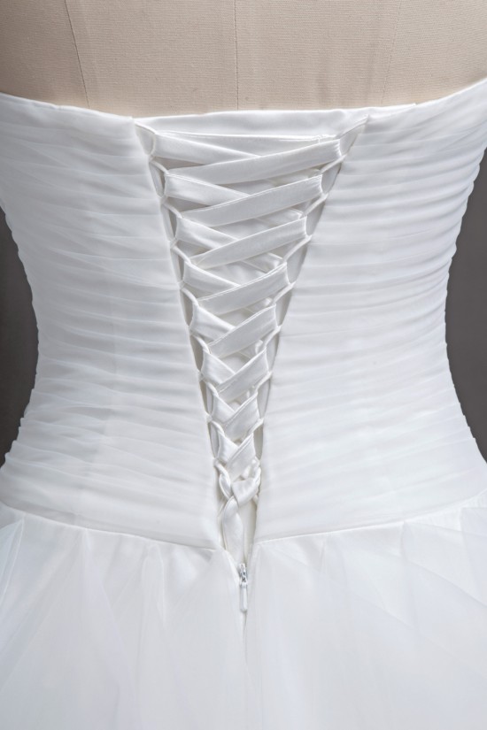 Ball Gown Strapless Chapel Train Bridal Wedding Dresses WD010423 Ball Gown Strapless Chapel Train Bridal Wedding Dresses WD010423