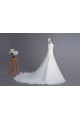 A-line Sweetheart Chapel Train Lace Bridal Wedding Dresses WD010424