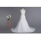 A-line Sweetheart Chapel Train Lace Bridal Wedding Dresses WD010424