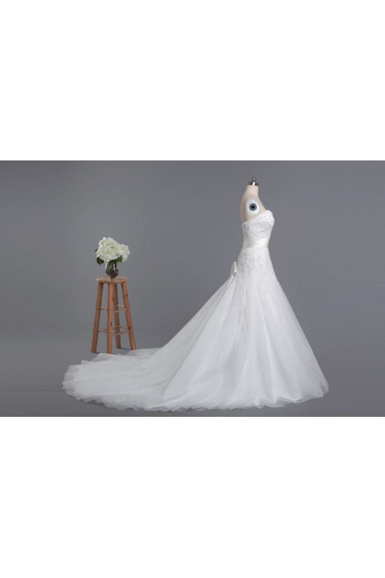 A-line Sweetheart Beaded Lace Bridal Wedding Dresses WD010427 A-line Sweetheart Beaded Lace Bridal Wedding Dresses WD010427
