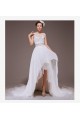 High Low Beaded Bridal Wedding Dresses WD010430 High Low Beaded Bridal Wedding Dresses WD010430