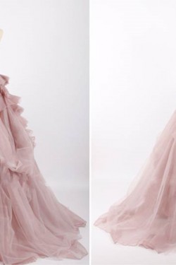 Ball Gown Strapless Bridal Gown Wedding Dress WD010443