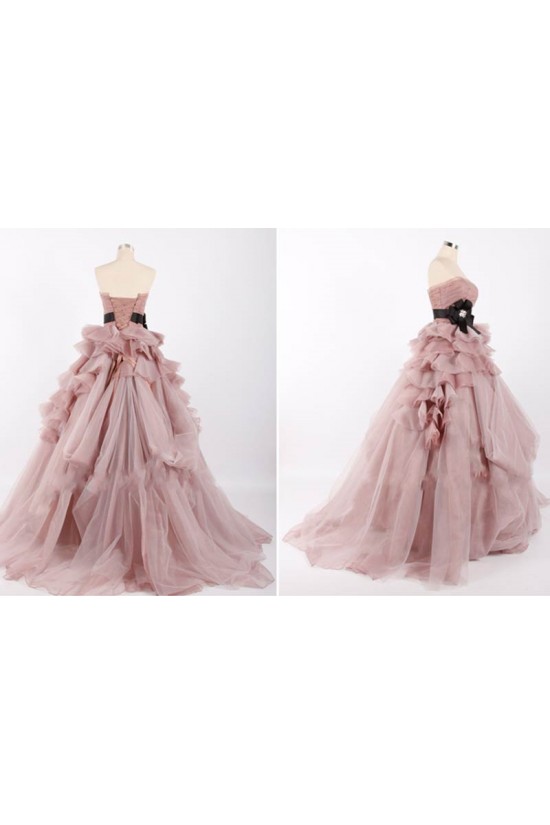 Ball Gown Strapless Bridal Gown Wedding Dress WD010443