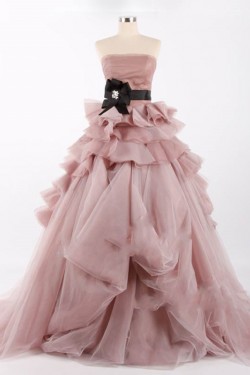 Ball Gown Strapless Bridal Gown Wedding Dress WD010443