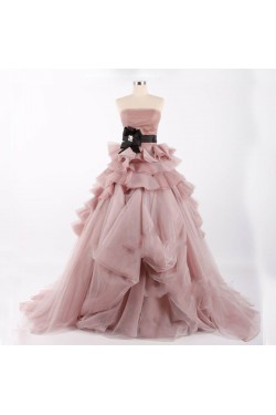 Ball Gown Strapless Bridal Gown Wedding Dress WD010443