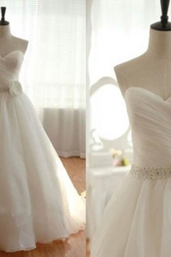 Ball Gown Sweetheart Beaded Bridal Gown Wedding Dress WD010444