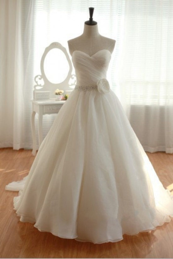 Ball Gown Sweetheart Beaded Bridal Gown Wedding Dress WD010444 Ball Gown Sweetheart Beaded Bridal Gown Wedding Dress WD010444