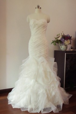 Trumpet/Mermaid Sweetheart Lace Bridal Gown Wedding Dress WD010446