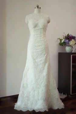 Elegant Lace Bridal Gown Wedding Dress WD010447