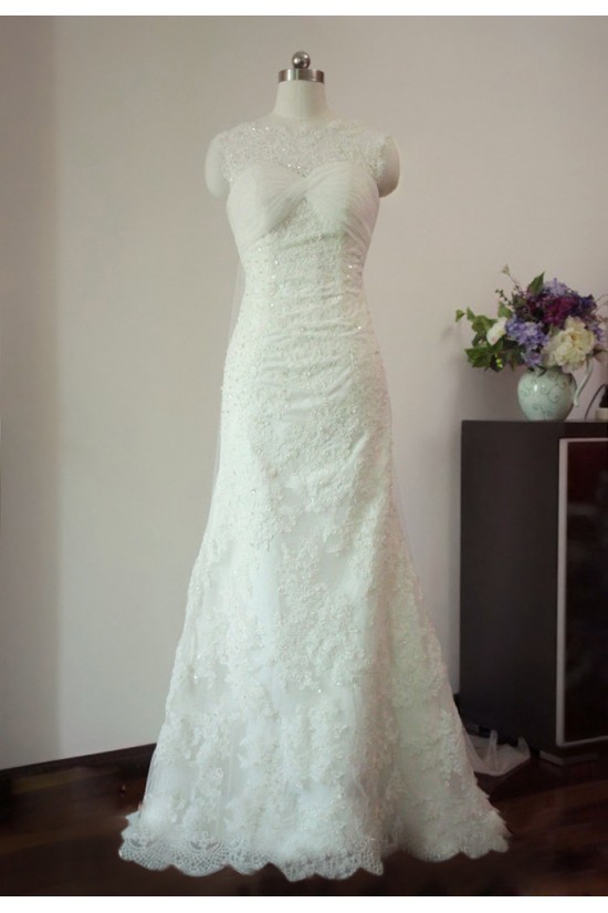 Elegant Lace Bridal Gown Wedding Dress WD010447 Elegant Lace Bridal Gown Wedding Dress WD010447