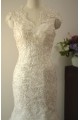 Trumpet/Mermaid Beaded Lace Bridal Gown Wedding Dress WD010448