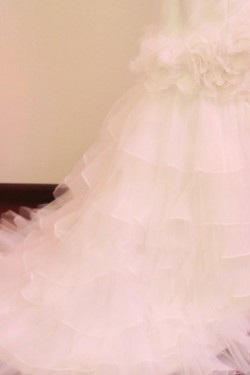 Trumpet/Mermaid Strapless Bridal Gown Wedding Dress WD010450