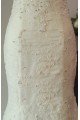 Trumpet/Mermaid V-neck Beaded Lace Bridal Gown Wedding Dress WD010453