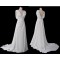 Sheath/Column Chiffon Bridal Gown Wedding Dress WD010458