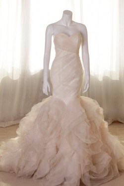 Trumpet/Mermaid Sweetheart Bridal Gown Wedding Dress WD010461