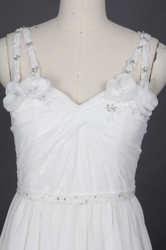 Sheath/Column Beaded Straps Bridal Gown Wedding Dress WD010469 Sheath/Column Beaded Straps Bridal Gown Wedding Dress WD010469