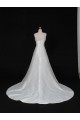 A-line One Shoulder Beaded Bridal Gown Wedding Dress WD010470