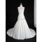 A-line Strapless Beaded Bridal Gown Wedding Dress WD010477