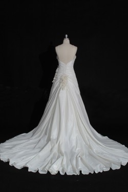 A-line Sweetheart Beaded Bridal Gown Wedding Dress WD010478