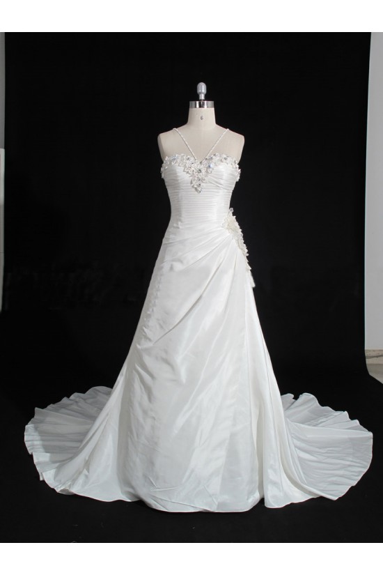 A-line Sweetheart Beaded Bridal Gown Wedding Dress WD010478 A-line Sweetheart Beaded Bridal Gown Wedding Dress WD010478
