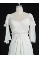A-line Beaded Chiffon Bridal Gown Wedding Dress WD010479 A-line Beaded Chiffon Bridal Gown Wedding Dress WD010479