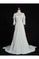 A-line Beaded Chiffon Bridal Gown Wedding Dress WD010479 A-line Beaded Chiffon Bridal Gown Wedding Dress WD010479