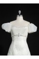 A-line Beaded Lace Bridal Gown Wedding Dress WD010482