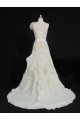 A-line Beaded One Shoulder Bridal Gown Wedding Dress WD010483
