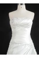 A-line Strapless Beaded Bridal Gown Wedding Dress WD010485 A-line Strapless Beaded Bridal Gown Wedding Dress WD010485