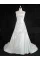A-line Strapless Beaded Bridal Gown Wedding Dress WD010485 A-line Strapless Beaded Bridal Gown Wedding Dress WD010485