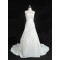 A-line One Shoulder Bridal Gown Wedding Dress WD010488