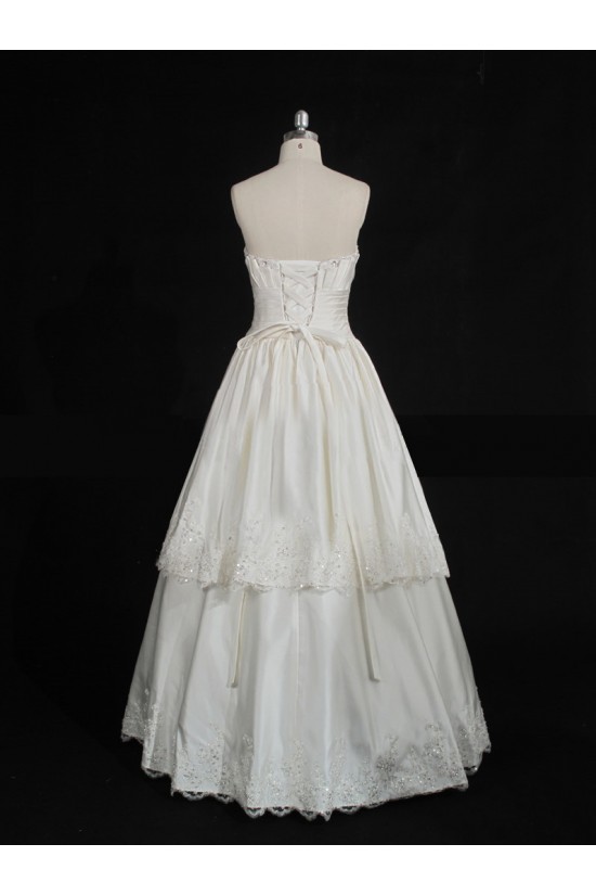 Ball Gown Beaded Lace Bridal Gown Wedding Dress WD010489