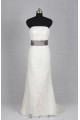 Classic Strapless Lace Bridal Gown Wedding Dress WD010494
