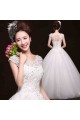 Ball Gown Beaded Lace Bridal Gown Wedding Dress WD010496