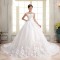 Ball Gown Sweetheart Beaded Lace Bridal Gown Wedding Dress WD010497