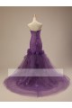 Trumpet/Mermaid Strapless Bridal Wedding Dresses WD010505