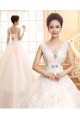 Ball Gown Beaded Bowknot Lace Bridal Wedding Dresses WD010507 Ball Gown Beaded Bowknot Lace Bridal Wedding Dresses WD010507