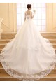Ball Gown Beaded Bowknot Lace Bridal Wedding Dresses WD010507 Ball Gown Beaded Bowknot Lace Bridal Wedding Dresses WD010507