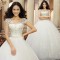 Ball Gown Beaded Lace Bridal Wedding Dresses WD010509