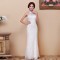 Trumpet/Mermaid Halter Lace Bridal Wedding Dresses WD010515