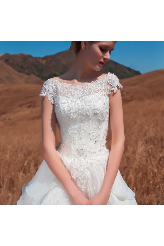 Ball Gown Lace Bridal Wedding Dresses WD010520 Ball Gown Lace Bridal Wedding Dresses WD010520