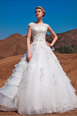Ball Gown Lace Bridal Wedding Dresses WD010520