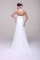 Sheath/Column Halter Beaded Chiffon Bridal Wedding Dresses WD010521 Sheath/Column Halter Beaded Chiffon Bridal Wedding Dresses WD010521